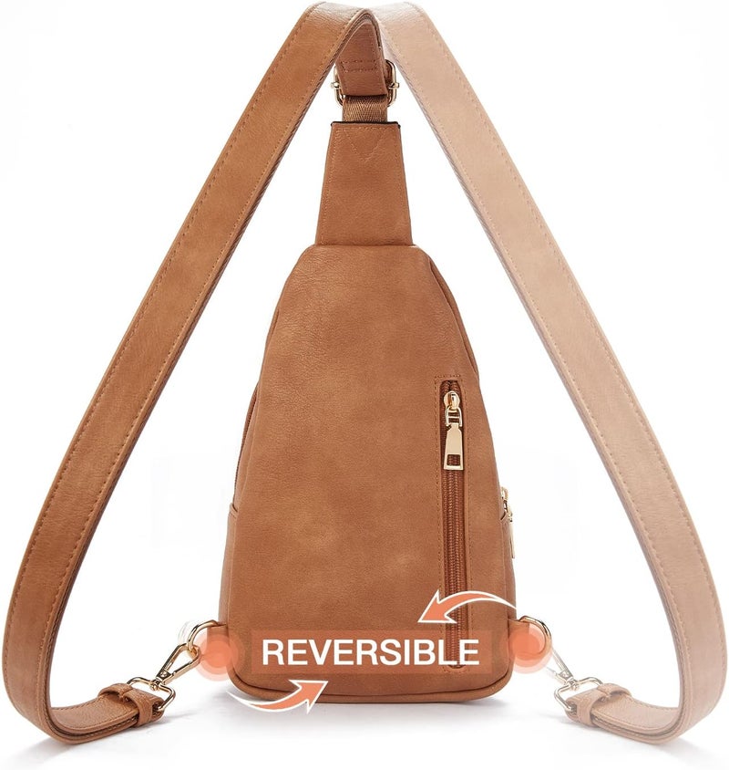 Telena Crossbody Bags for Women Leather Cross Body Sling Bag for Woman Travel - Image 5